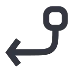 Line In Alt SVG Icon